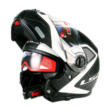 ECE moto helmet double sun lens full face motorbike helmet