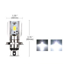 Led Motorcycle Scooter Light Bulb Motorbike h4 Led Headlight Motorcycle Hs1 Moped Light Bulbs