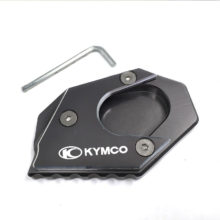 KYMCO 250 300 400 XCITING 400 400i  Motorcycle stand Side plate to extend extension Kick Stand