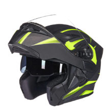 Helmet Capacete da Motocicleta Cascos Moto Casque Doublel lens Racing Riding