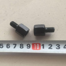 Mirror Set Screw M8 Black For GY6 Chinese Scooter QJ Keeway
