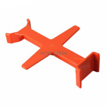 Orange Plastic Frok Support Motorcycles Universal Fork Brace Stand Protector